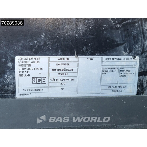 2017 JCB HD110W-45421314