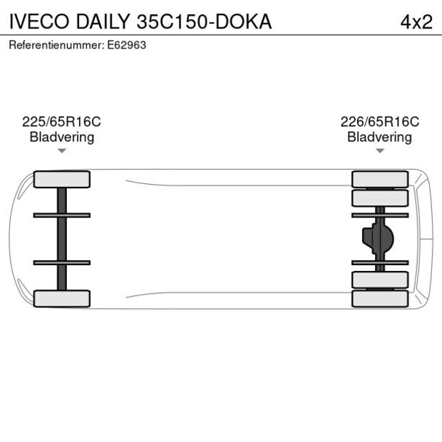 2016 Iveco DAILY 35C150-45421452