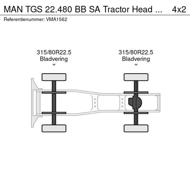 2022 مان TGS 22.480-45421459