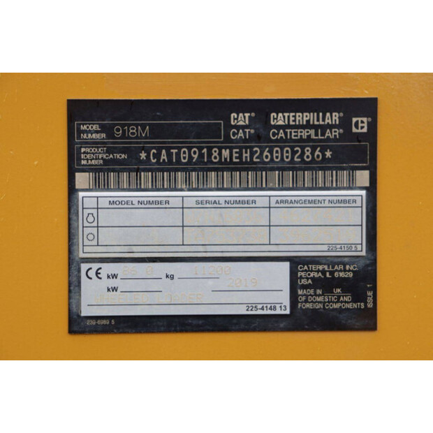 2019 كاتربيلر 918M-45421956