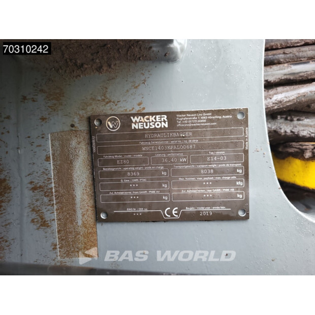 2019 WACKER NEUSON EZ80-45422406