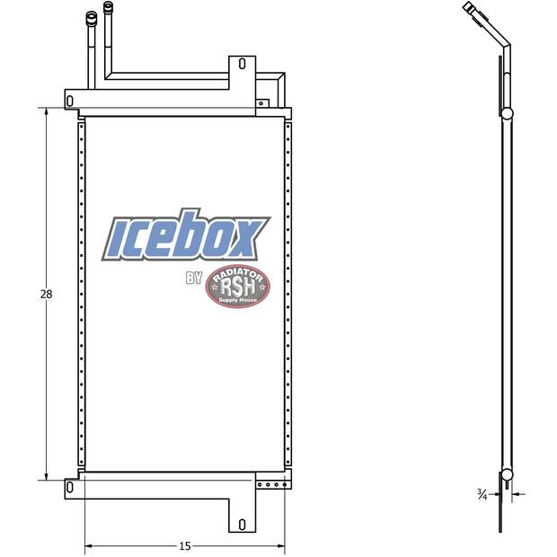 Ac Condenser Prevost New-45423852