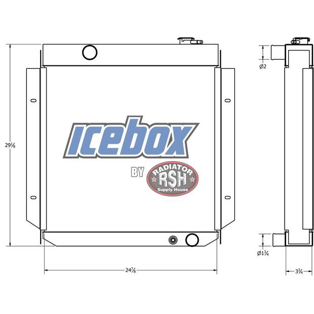 Radiator - Aluminum MacDon New-45424054