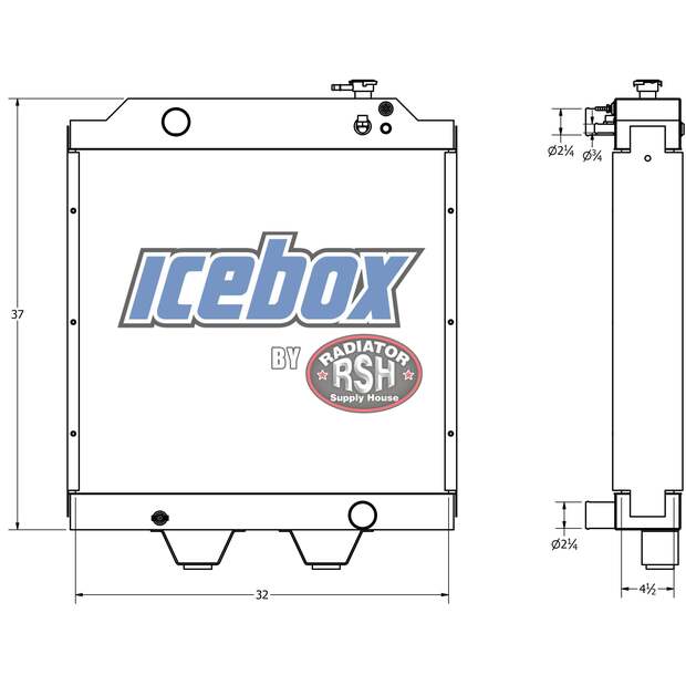 Radiator - Aluminum فيرستايل جديد-45424066