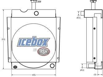 صورة ل Radiator - Aluminum وايت جديد