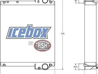 Image for Radiator - Aluminum White New