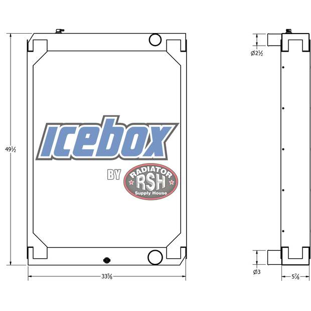 Radiator - Aluminum CASE New-45424314