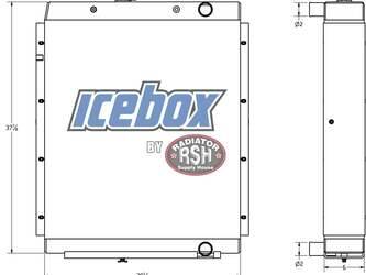 Image for Radiator - Aluminum Radiator - Aluminum Case IH New