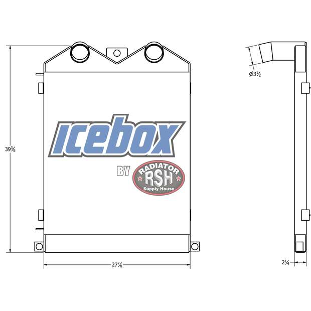 مبرد هواء الشحن كاتربيلر جديد-45425305