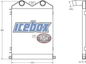 صورة ل قطع الغيار مبرد هواء الشحن كاتربيلر جديد