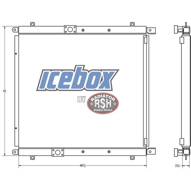 Oil Cooler Caterpillar New-45425605