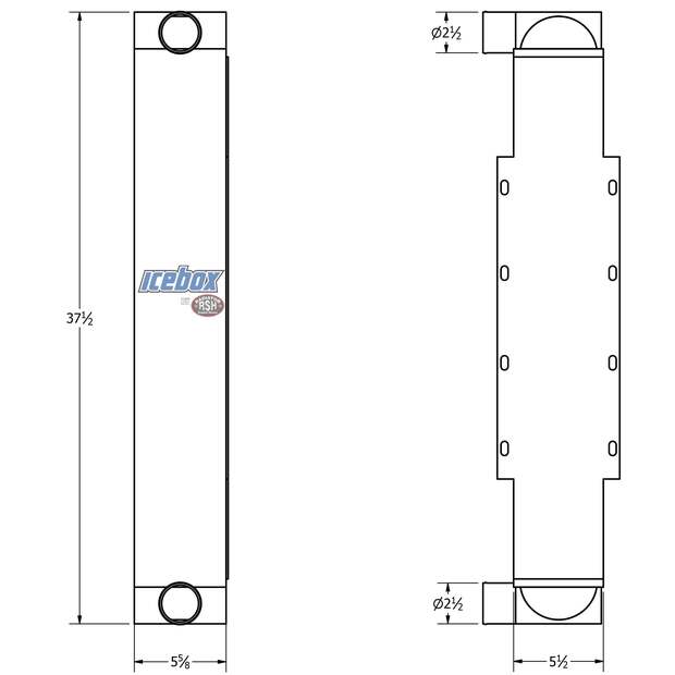 Charge Air Cooler Caterpillar New-45425610