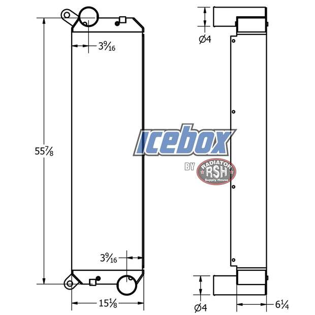 Aftercooler Caterpillar New-45425732