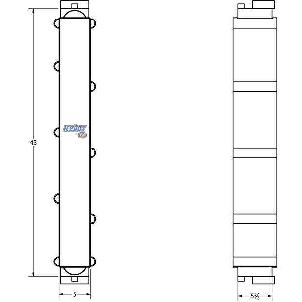 Aftercooler Caterpillar New-45425776