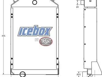 Image for SPARE PARTS Radiator - Aluminum JOHN DEERE New