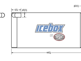 Image for Radiator - Aluminum Radiator - Aluminum ROADTEC New