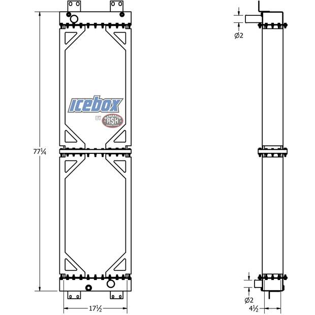 Radiator-BOH اطلس كوبكو جديد-45431932