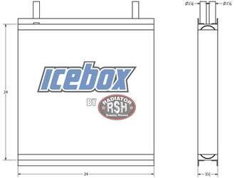Image de Condenseur de climatisation Ac Condenser UNIVERSAL New