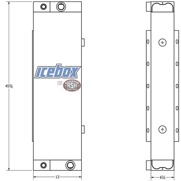 Oil Cooler JCI New-45432207