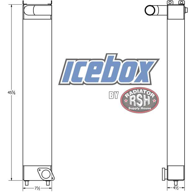 Aftercooler Komatsu New-45437856