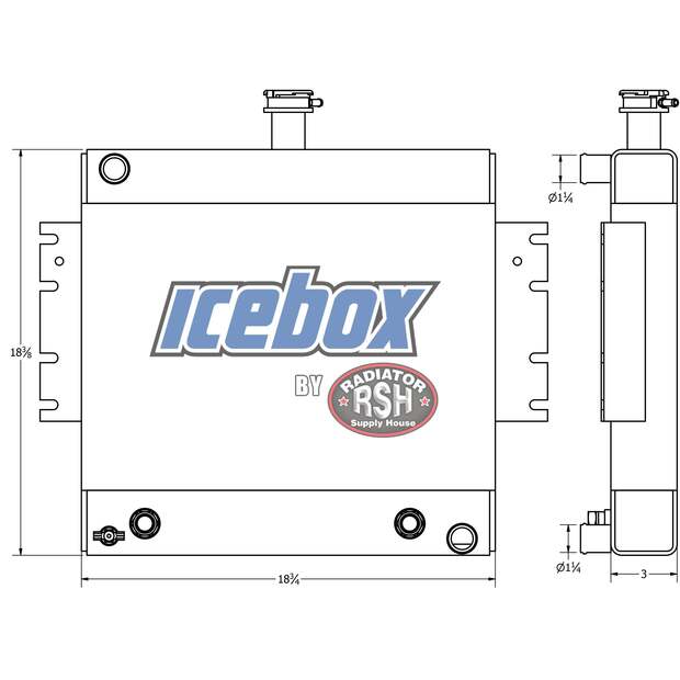 Radiator - Aluminum Hyster New-45440225