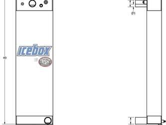 Image for Radiator - Aluminum Radiator - Aluminum MADILL New
