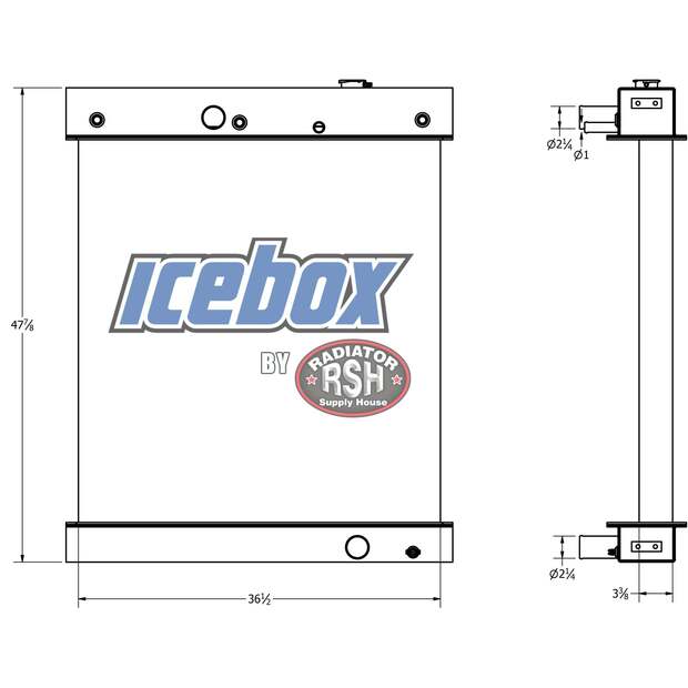 Radiator-BOH CUMMINS New-45441610
