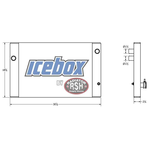 Radiator - Aluminum مللتيكويب جديد-45441745