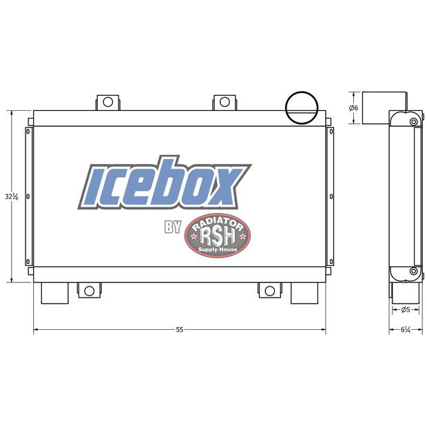 Oil Cooler Frac New-45441820
