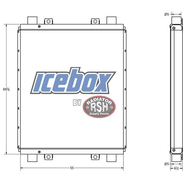 Oil Cooler New-45441822