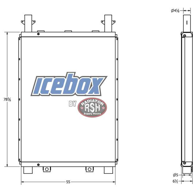 Oil Cooler Frac New-45441823