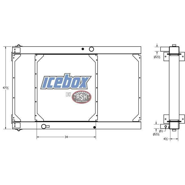 Radiator-BOH Frac New-45441850