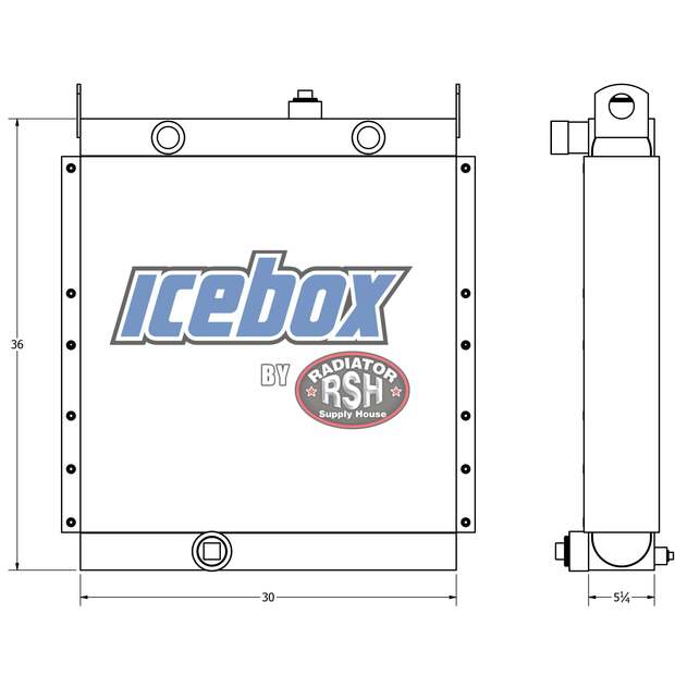 Oil Cooler INDUSTRIAL New-45441971