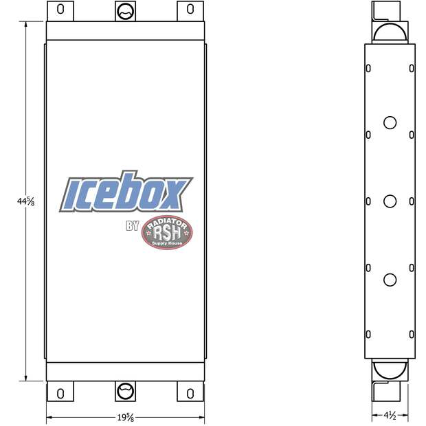 Oil Cooler Frac New-45442029