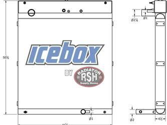 Image for Radiator - Aluminum Radiator - Aluminum Doosan New