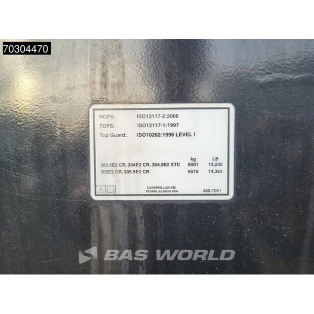 2019 كاتربيلر 305E2CR-45442648