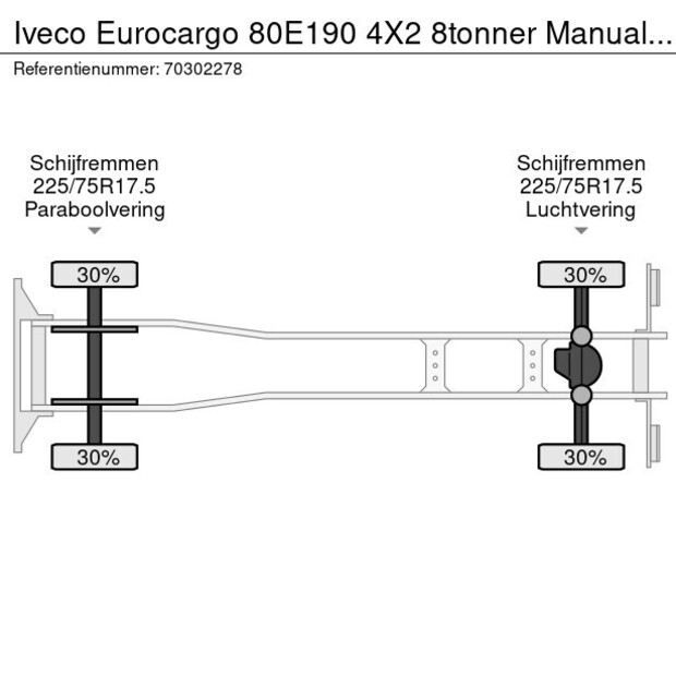2016 Iveco Eurocargo 80E190-45444756