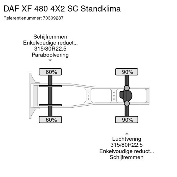 2021 DAF XF 480-45445442