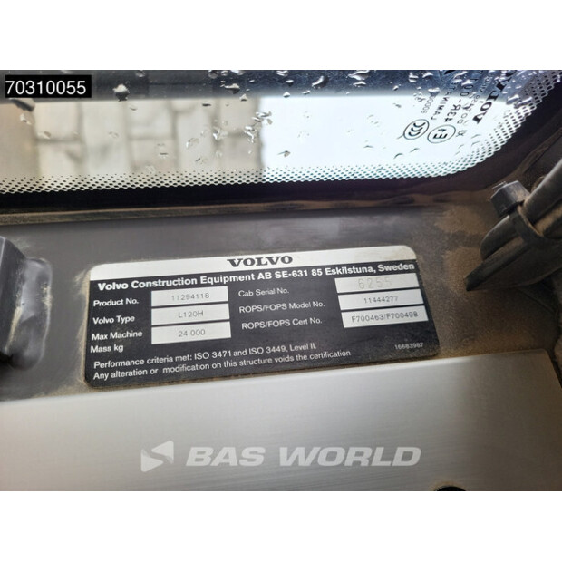 2015 Volvo L120H-45449669