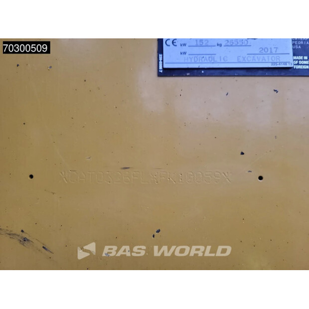 2017 Caterpillar 326FL-45462590