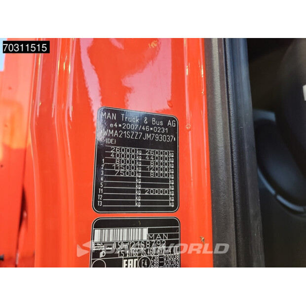 2018 MAN TGS 26.460-45466700