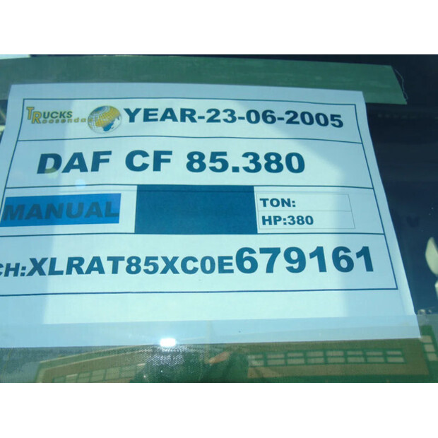 2005 DAF Cf 85.380-45469157
