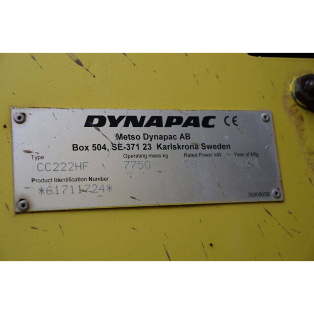 2004 DYNAPAC CC222HF-45470907