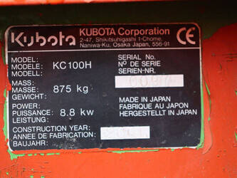 2001-kubota-kc100h-1423959-45470982
