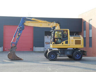 Image for WHEELED EXCAVATORS 2018 Komatsu PW160-10