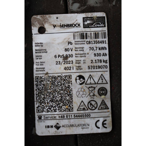 2018 Linde E50HL-01/600-45472766