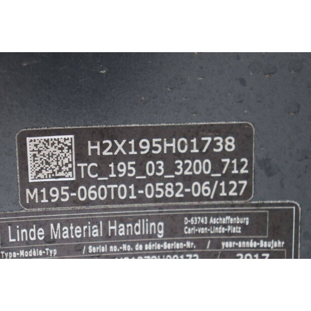 2017 Linde E60-01-45472808