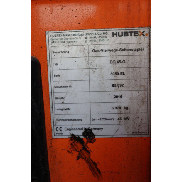2016 Hubtex DQ 45-G-45473196