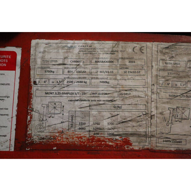 2015 كارير R65H SPED-45473518