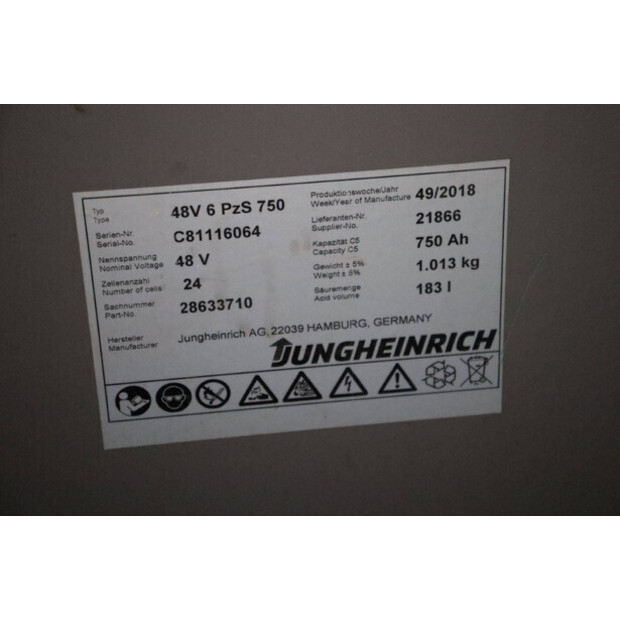 2018 Jungheinrich EFG 320-45473742